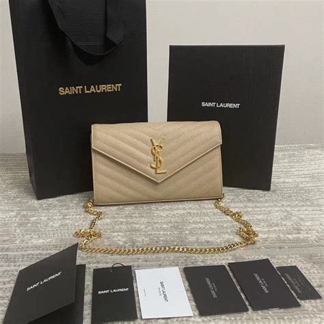 ysl caviar envelope bag